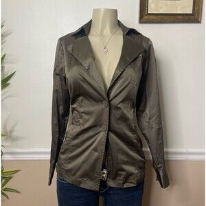 Linea by Louis Dell'Olio Women’s Y2K Vintage Utility Blazer Jacket